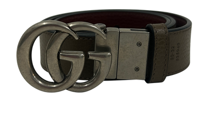 Gucci Cinturón, 250&euro;, Accesorios, Marrón/Rojo, Animal - Piel, Vista frontal