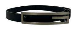 Gucci Cinturon Vintage,Piel,Negro,17661351,75CM,2*