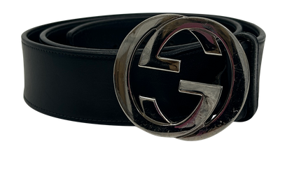 Gucci Cinturón, 200&euro;, Accesorios, Negro, Animal - Piel, Vista frontal