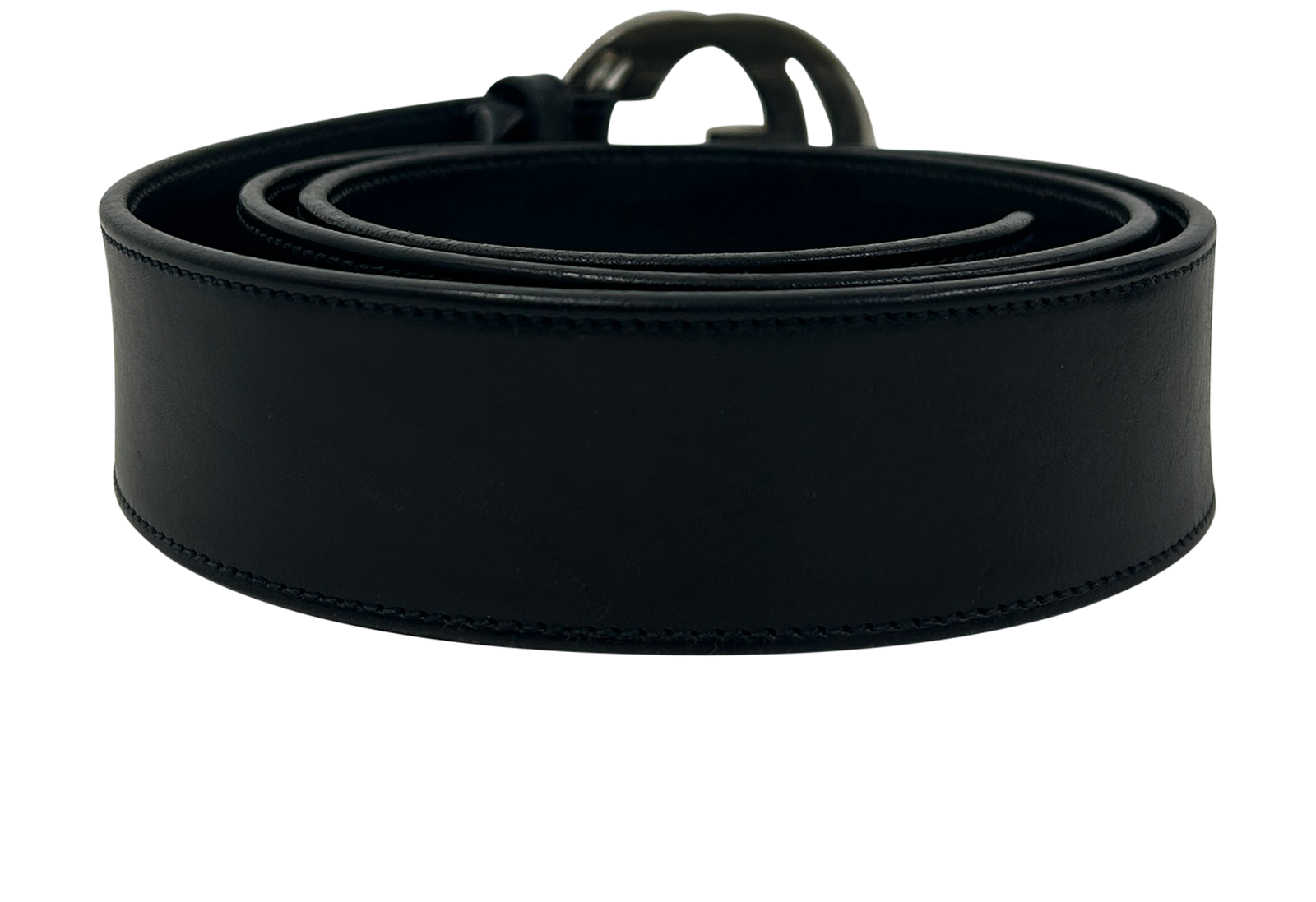 Gucci Cinturón, 200&euro;, Accesorios, Negro, Animal - Piel, Vista trasera