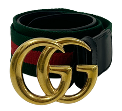 Gucci Cinturón Tejido, Nastro,409416, DB, 3*