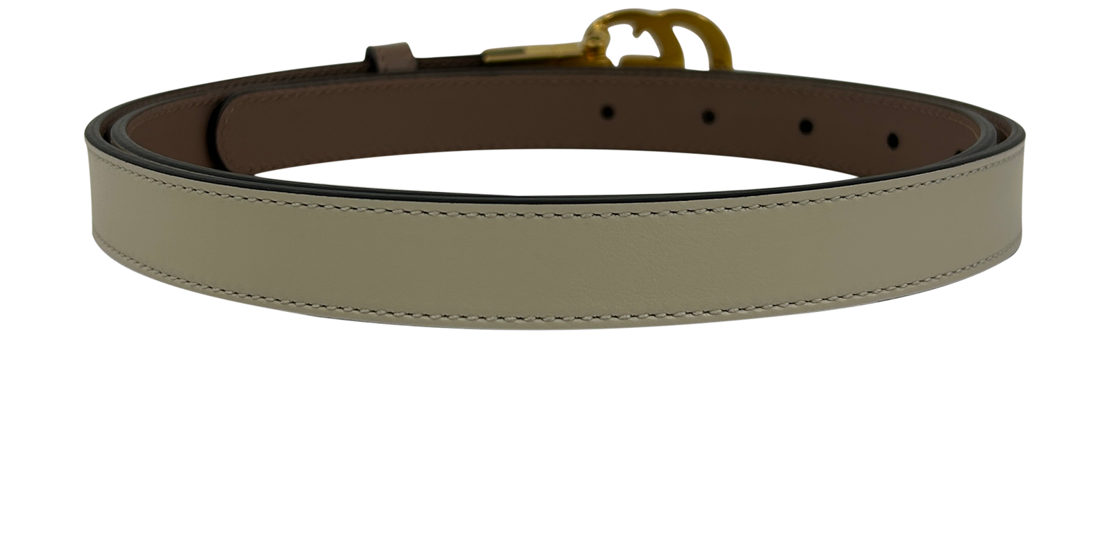 Gucci Cinturon, 260&euro;, Accesorios, Beige, Animal - Piel, Vista trasera