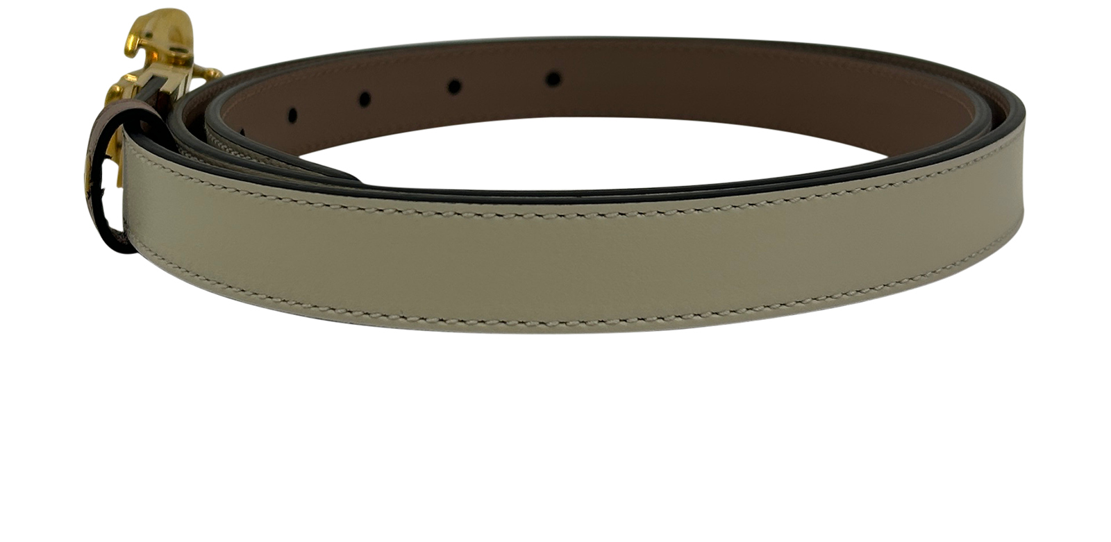 Gucci Cinturon, 260&euro;, Accesorios, Beige, Animal - Piel, Vista inferior