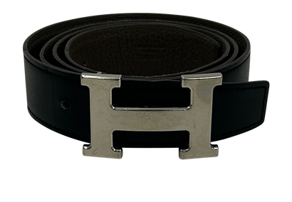 Hermes Cinturon 95, 390&euro;, Accesorios, Marrón/Negro, Animal - Piel, Vista frontal