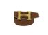 Hermes Cinturon Doble Cara, vista frontal