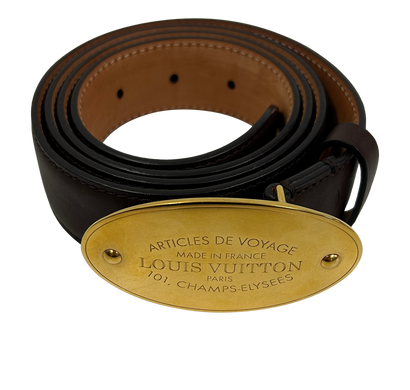 Louis Vuitton Cinturón, vista frontal