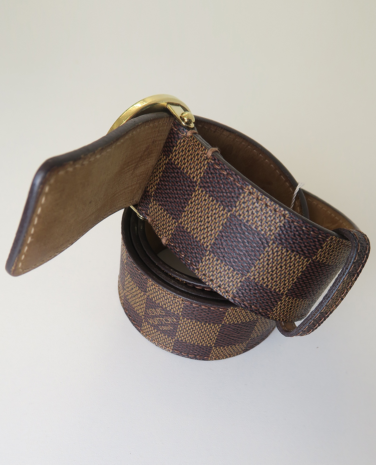 Louis Vuitton Cinturon Hebilla Redonda