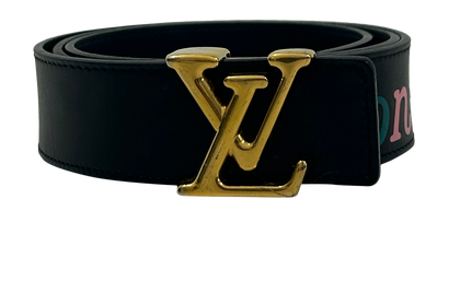 Louis Vuitton Cinturon, 320€, Accesorios, Amarillo/Azul/Marrón/Morado/Naranja/Negro/Rosa/Verde, Animal - Piel, Vista frontal