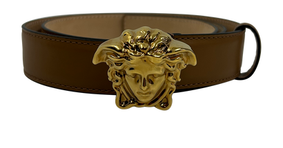 Versace Cinturón 85, 190&euro;, Accesorios, Marrón, Animal - Piel, Vista frontal