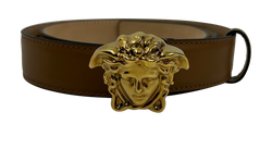 Versace Cinturón 85, Piel, Marron,DB, Box,4*
