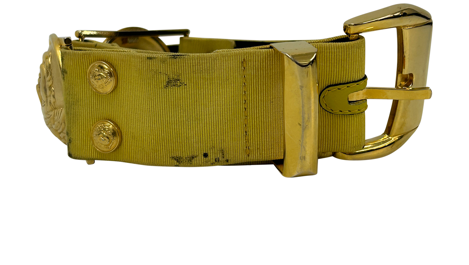 Versace Cinturon, 30&euro;, Accesorios, Amarillo, Tejido - General, Vista inferior