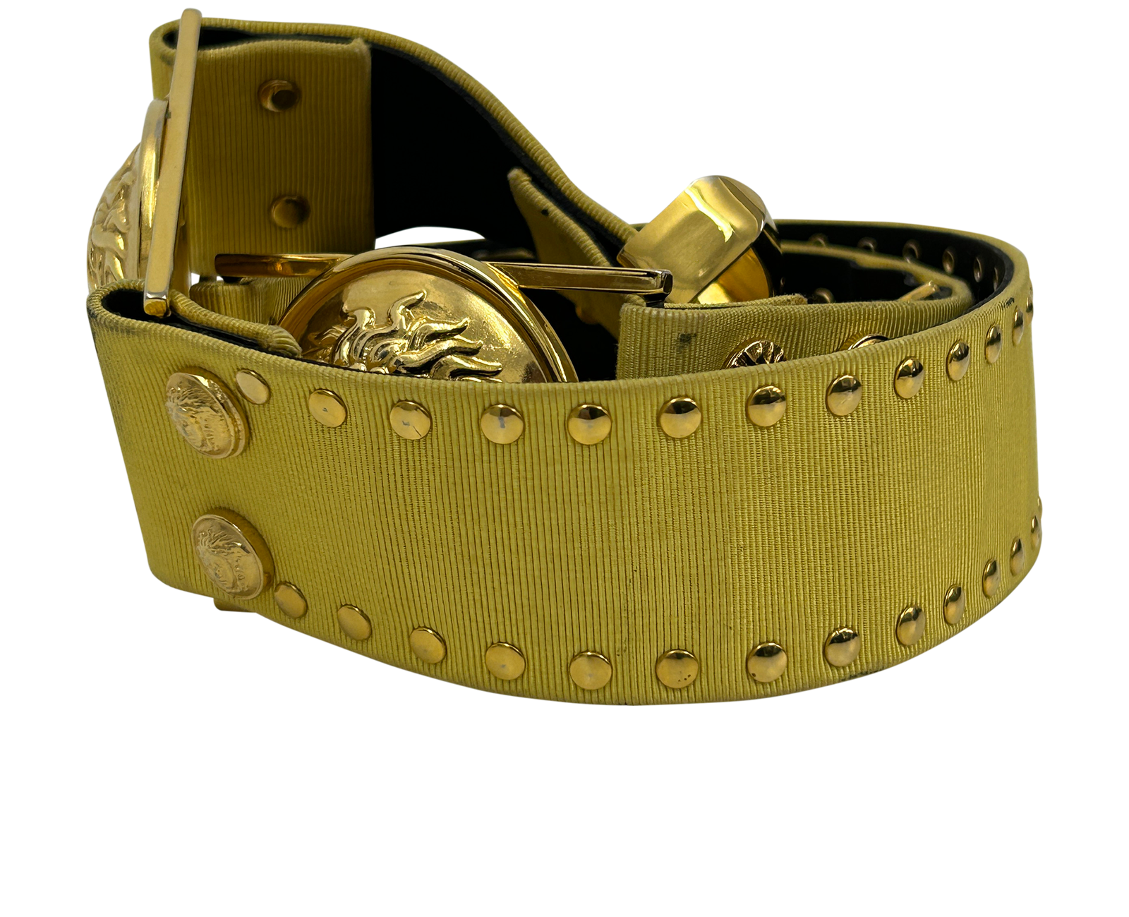 Versace Cinturon, 30&euro;, Accesorios, Amarillo, Tejido - General, Otros tipos de vista