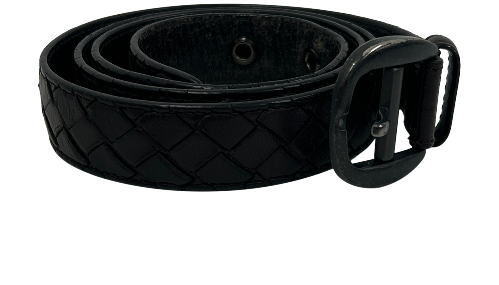 Bottega Veneta Cinturón 85, 100&euro;, Accesorios, Marrón, Animal - Piel, Vista lateral