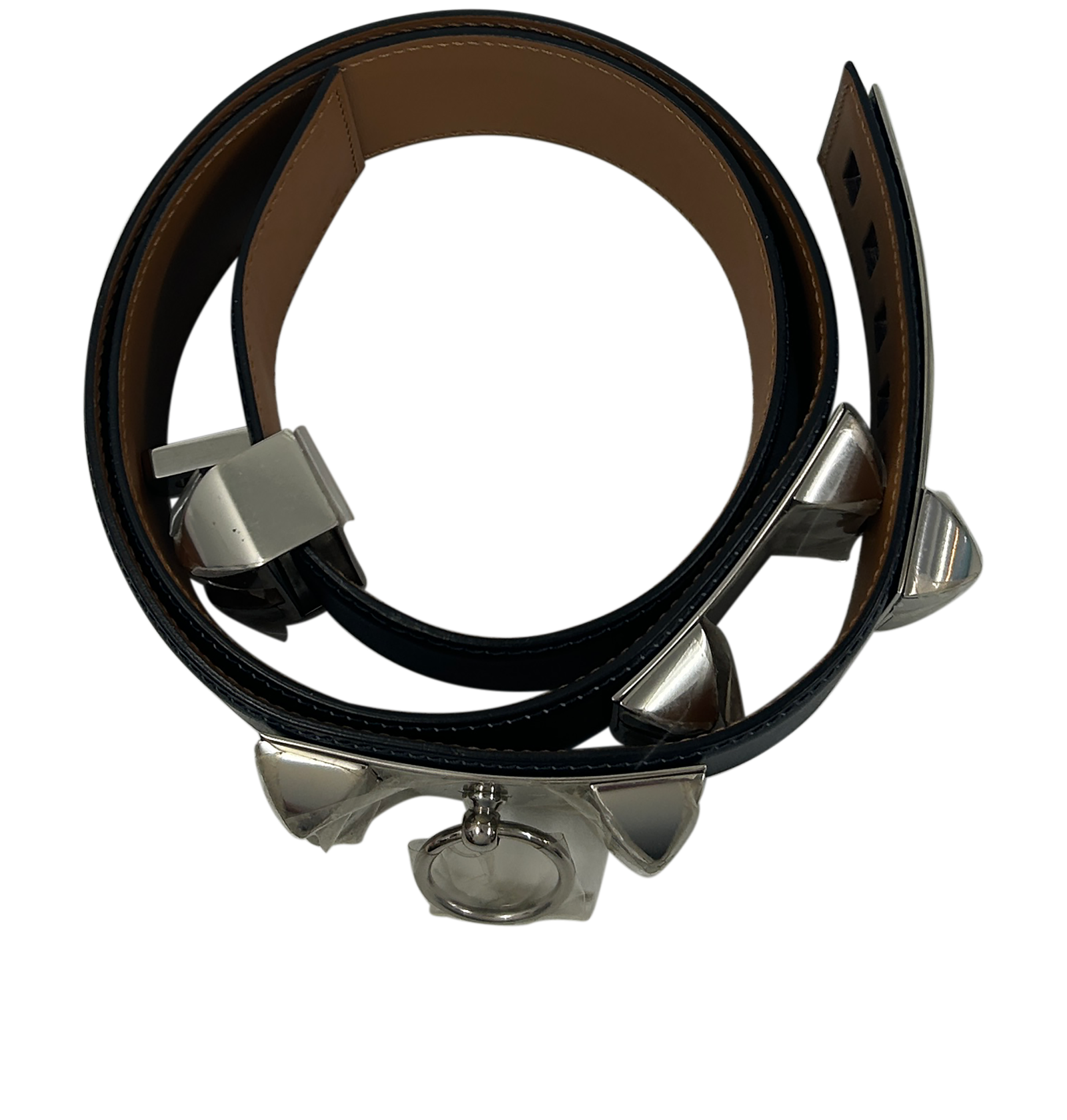 Hermes, 2.200&euro;, Accesorios, Negro, Animal - Piel, Vista interior