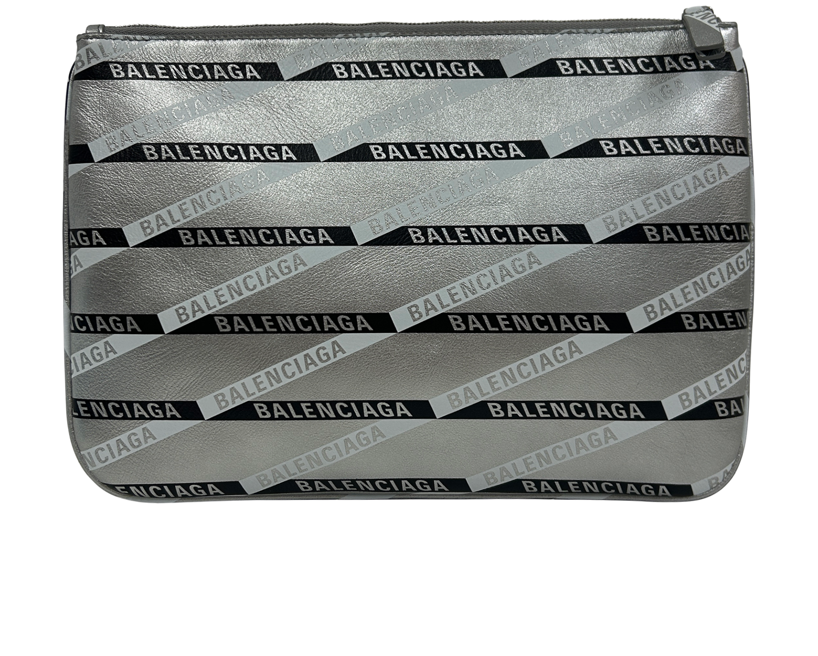 Clutch, 200&euro;, Accesorios, Plata, Animal - Piel, Vista trasera