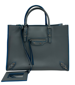 Papier Mini A6,Piel,Gris,370926,Correa,M,Crds,2*