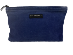 Clutch Explorer, Tejido, Azul, 1