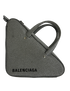 Triangle, 490&euro;, Bolso, Plata, Animal - Piel, Vista frontal