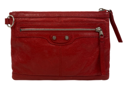 Clutch City Small,Piel,Rojo,273021.3