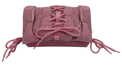 Sneaker Head Bag, 510&euro;, Bolso, Rosa, Animal - Piel/Lona - General, Vista frontal