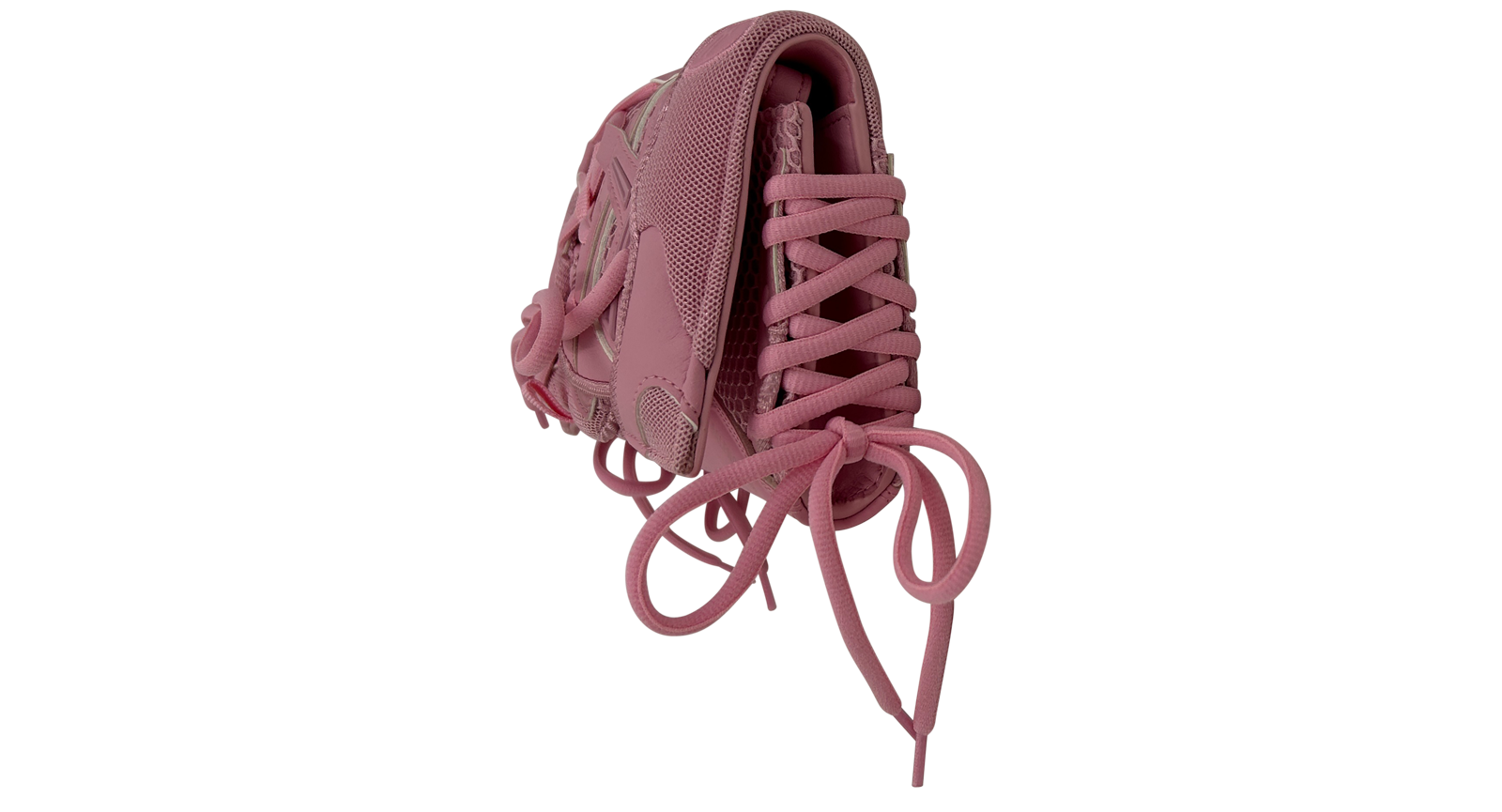 Sneaker Head Bag, 510&euro;, Bolso, Rosa, Animal - Piel/Lona - General, Vista inferior