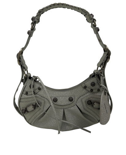 Le Cagole, 480&euro;, Bolso, Plata, Imitación - Piel sintética, Vista frontal