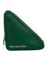 Triangle Pouch, 250&euro;, Bolso, Verde, Animal - Piel, Vista frontal