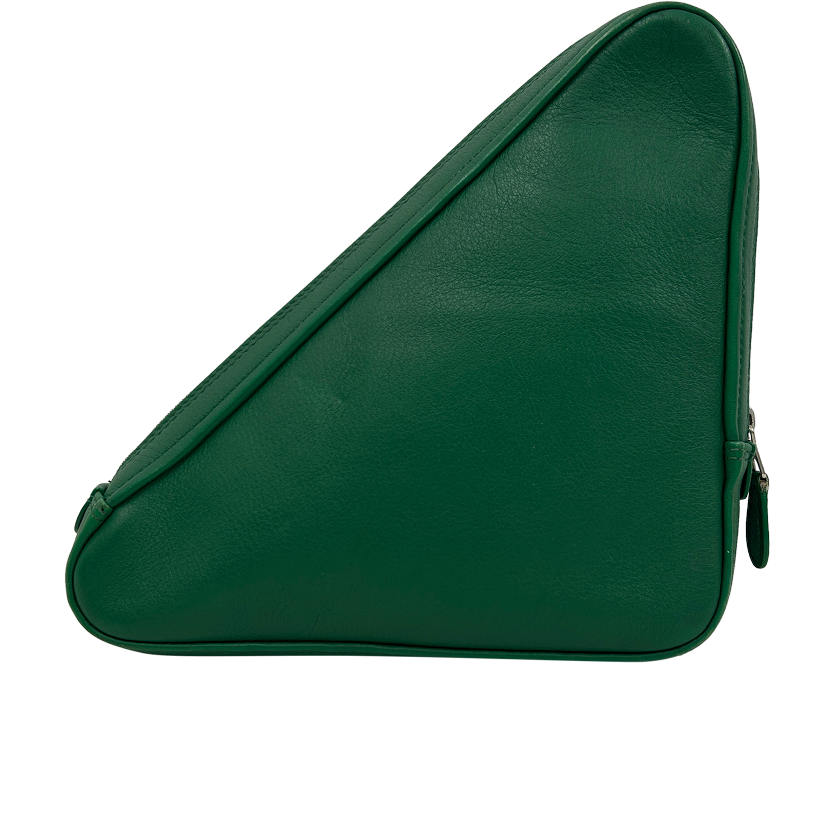 Triangle Pouch, 250&euro;, Bolso, Verde, Animal - Piel, Vista trasera