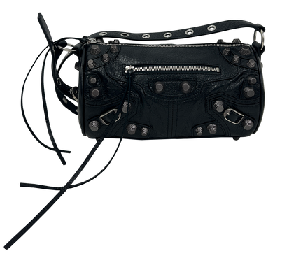 Le Cagole Circle, 1.100&euro;, Bolso, Negro, Animal - Piel, Vista frontal