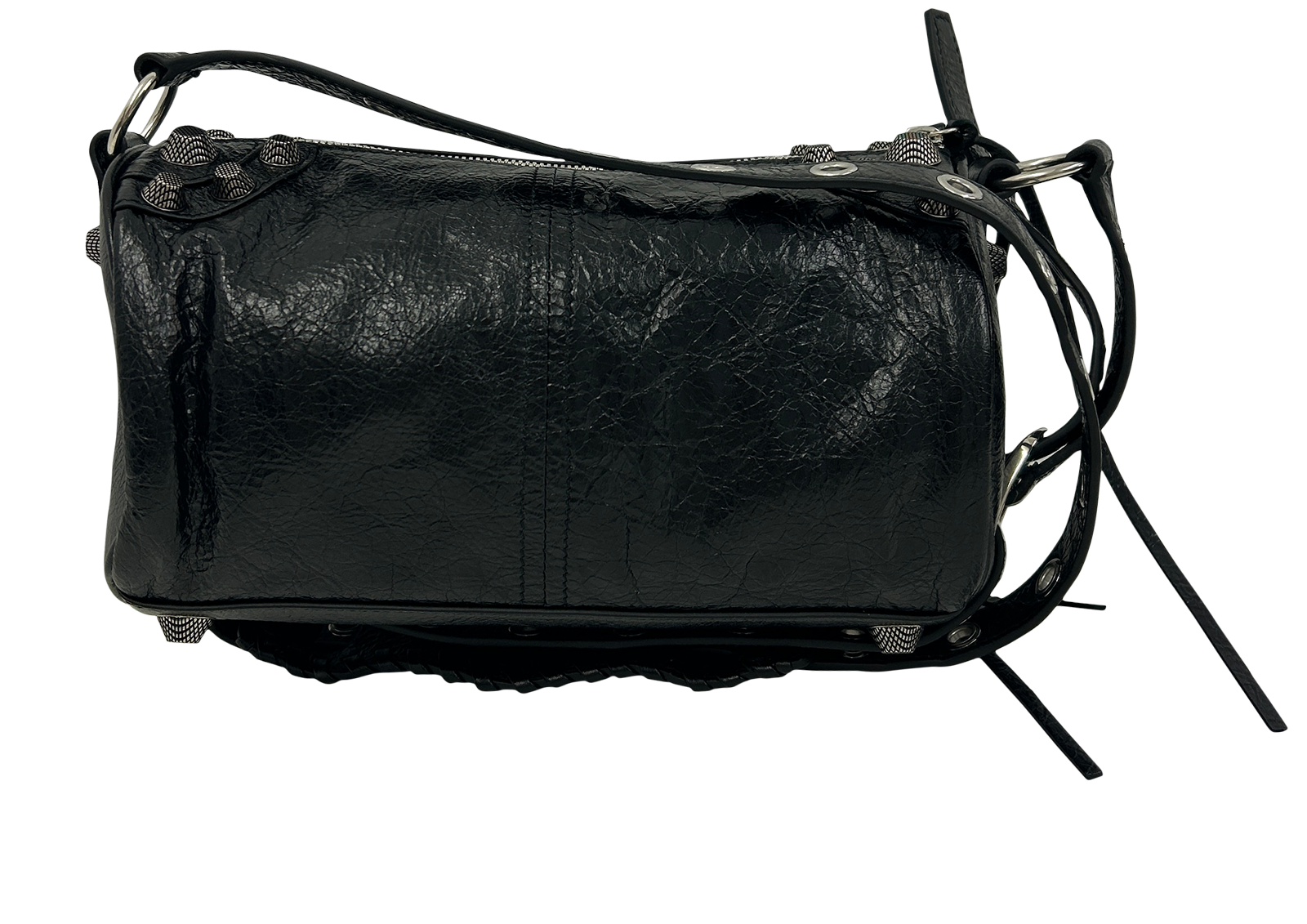 Le Cagole Circle, 1.100&euro;, Bolso, Negro, Animal - Piel, Vista trasera