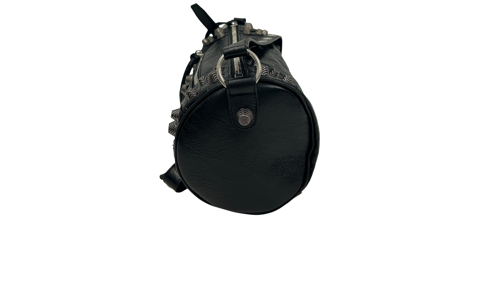 Le Cagole Circle, 1.100&euro;, Bolso, Negro, Animal - Piel, Vista inferior