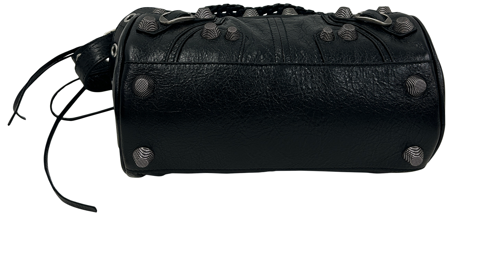 Le Cagole Circle, 1.100&euro;, Bolso, Negro, Animal - Piel, Vista superior