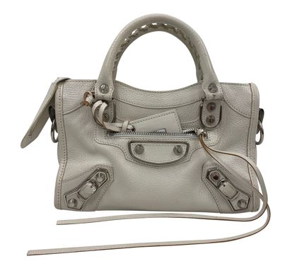 City Mini, 960&euro;, Bolso, Blanco, Animal - Piel, Vista frontal