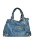 Giant City Bag, 275€, Bolso, Azul, Animal - Piel, Vista frontal