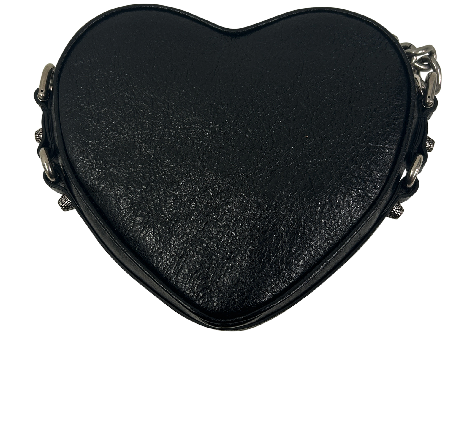 Le cagole heart mini, 950&euro;, Negro, Animal - Piel, Vista trasera