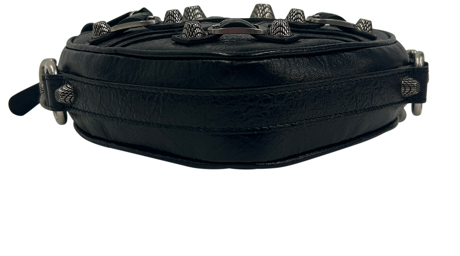 Le cagole heart mini, 950&euro;, Negro, Animal - Piel, Vista superior
