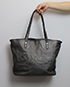 Tote S Bulgari, 285€, Gris, Animal - Piel, Vista frontal