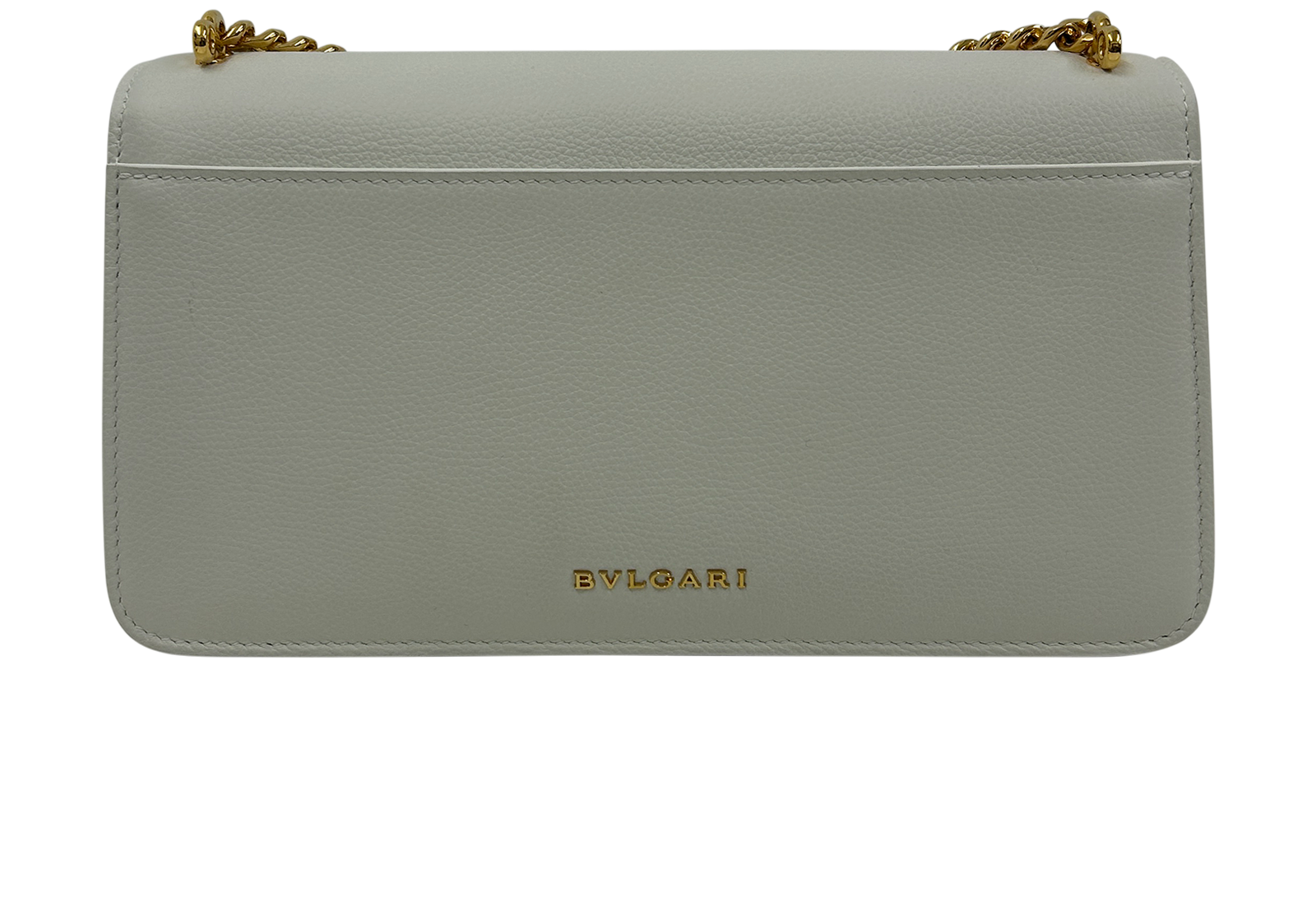 Serpenti East-West Maxi Chain, 1.800&euro;, Bolso, Blanco, Animal - Piel, Vista trasera