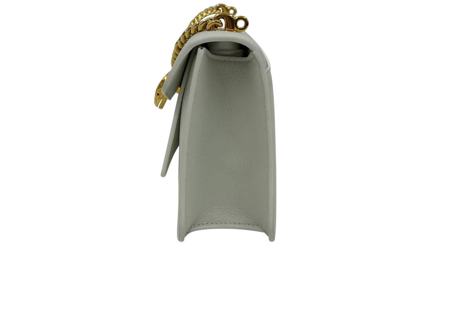 Serpenti East-West Maxi Chain, 1.800&euro;, Bolso, Blanco, Animal - Piel, Vista inferior
