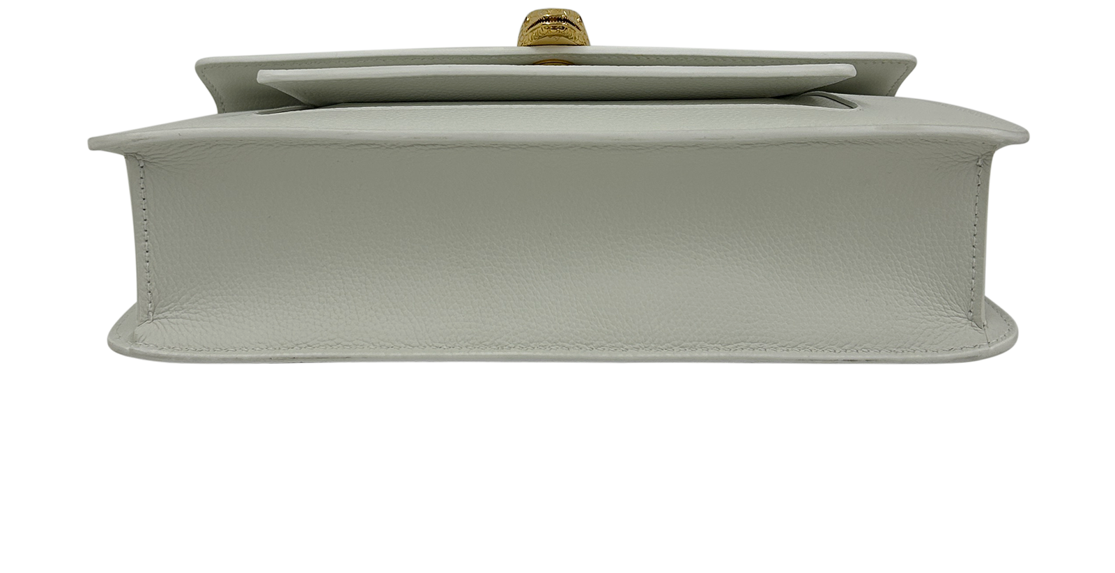 Serpenti East-West Maxi Chain, 1.800&euro;, Bolso, Blanco, Animal - Piel, Vista superior
