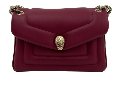 Serpenti Reverse, 1.800&euro;, Bolso, Rosa, Animal - Piel, Vista frontal