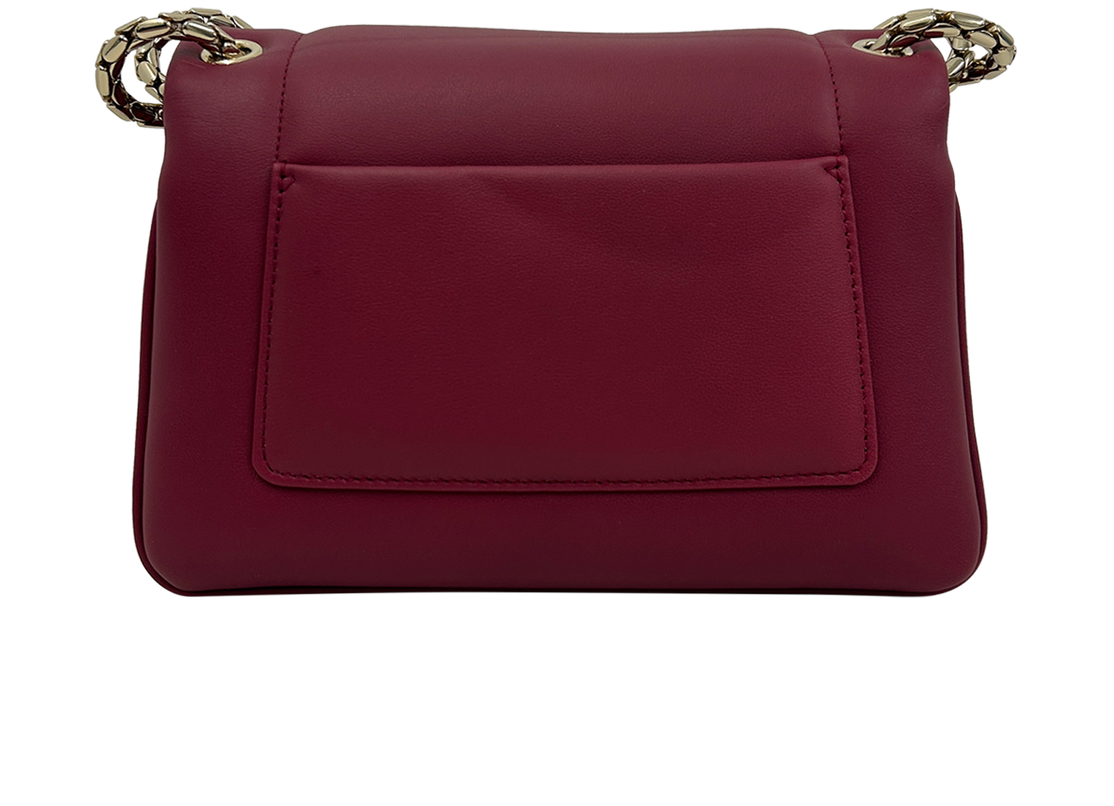 Serpenti Reverse, 1.800&euro;, Bolso, Rosa, Animal - Piel, Vista trasera