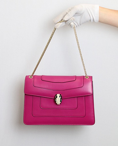 Serpenti Forever, 900&euro;, Rosa, Animal - Piel, Vista frontal