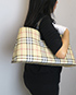 Shopper Nova Check Con Bandolera, otros tipos de vista