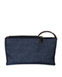 Pochette, 80&euro;, Bolso, Azul, Vista trasera