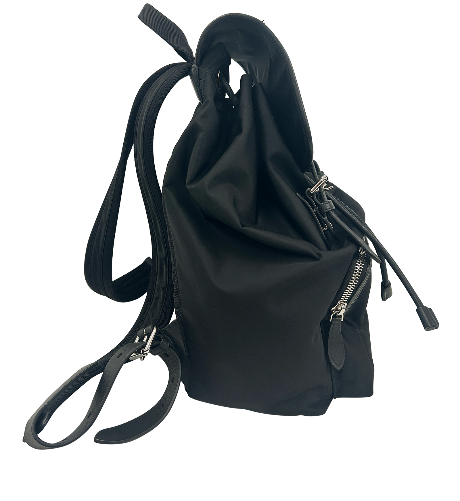 Mochila, 620&euro;, Bolso, Negro, Malla - Nylon, Vista lateral