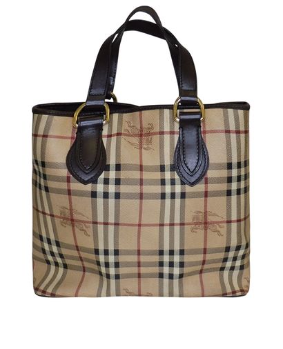 Shopper, 220&euro;, Bolso, Marrón, Canvas - General, Vista frontal