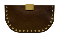 Clutch Olympia, Piel, Dorado,4