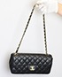 Vintage Classic Rectangular Bag, 1.800&euro;, Negro, Cuero - Caviar, Vista frontal