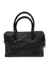 Tote Vintage, 540&euro;, Bolso, Negro, Animal - Piel, Vista trasera